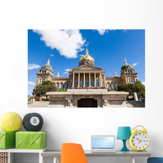 Iowa State Capitol Building Wall Decal