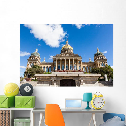Iowa State Capitol Building Wall Decal