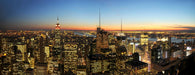 Manhattan New York Skyline Nacht Panorama Wall Decal