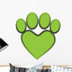 Pet Paw Icon Wall Decal