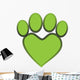 Pet Paw Icon Wall Decal