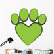Pet Paw Icon Wall Decal