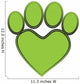 Pet Paw Icon Wall Decal