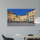 Oval City Square Lucca Wall Decal