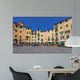 Oval City Square Lucca Wall Decal