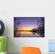 Silhouette Reed with Serene Wall Decal