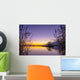 Silhouette Reed with Serene Wall Decal