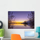 Silhouette Reed with Serene Wall Decal