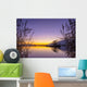 Silhouette Reed with Serene Wall Decal