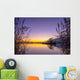 Silhouette Reed with Serene Wall Decal
