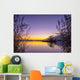 Silhouette Reed with Serene Wall Decal