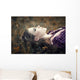 beautiful hippie girl Wall Mural