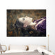 beautiful hippie girl Wall Mural