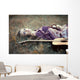 hippie girl guitar Wall Mural