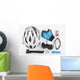 Hobby Equipment Biking Wall Mural