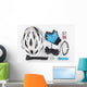 Hobby Equipment Biking Wall Mural
