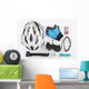 Hobby Equipment Biking Wall Mural
