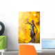 Themis in spotlight - concept of justice. Wall Mural