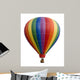 Hot Air Balloon against Wall Decal