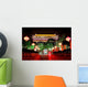 Night scene of South Gate of Xian city, China. Wall Mural
