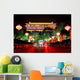 Night scene of South Gate of Xian city, China. Wall Mural