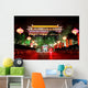 Night scene of South Gate of Xian city, China. Wall Mural