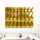 Gold Bars Wall Mural