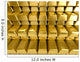 Gold Bars Wall Mural