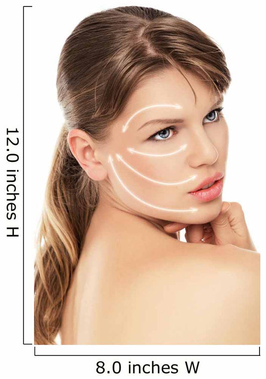 Close-up Portrait Cute Female Wall Decal