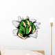 Monster Claw Ripping Hole Wall Decal