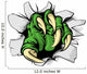 Monster Claw Ripping Hole Wall Decal