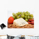 Grape Cheese With Nuts and Sausage Wall Mural