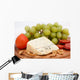 Grape Cheese With Nuts and Sausage Wall Mural