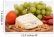 Grape Cheese With Nuts and Sausage Wall Mural