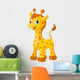 Cute Giraffe Wall Decal