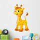 Cute Giraffe Wall Decal