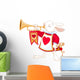 Bunny Royal Trumpeter Wall Decal
