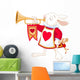 Bunny Royal Trumpeter Wall Decal