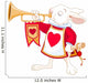 Bunny Royal Trumpeter Wall Decal