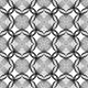 Black And White Geometric Seamless Pattern With Line. Wall Decal