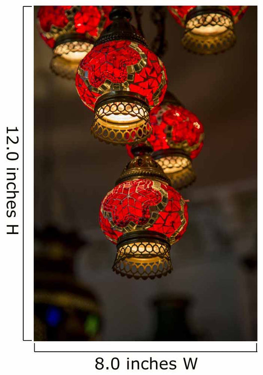 Oriental Lamps Wall Decal
