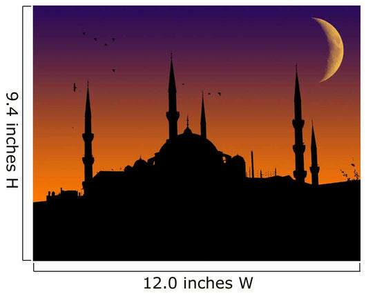 Islamic mosque 2 Wall Mural
