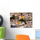 Balcony Colored Houses and Church Guanajuato Mexico Wall Mural