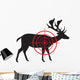 Deer Target Wall Decal