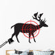 Deer Target Wall Decal