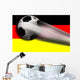 soccer german flag Wall Mural