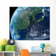 East Asia as seen from space with cloud formations Wall Mural