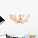 Feet of Ballet Students Wall Decal