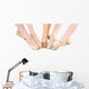Feet of Ballet Students Wall Decal