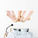 Feet of Ballet Students Wall Decal